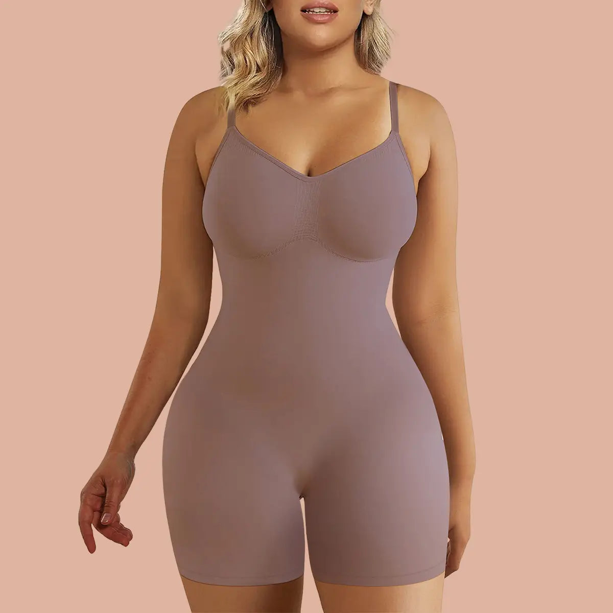 Shapewear Bodysuit - Nude / 3/4XL