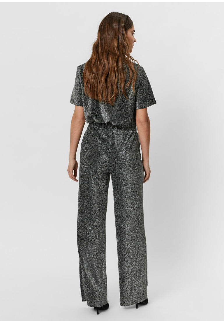 Vero Moda  FINAL SALE - Kithy wide leg vinyl pants