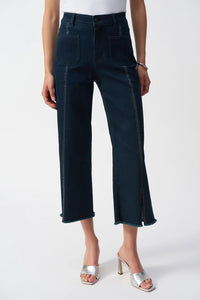 Joseph Ribkoff - Culotte Jeans with Embellished Front