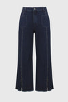 Joseph Ribkoff - Culotte Jeans with Embellished Front