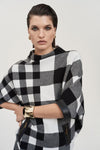 Joseph Ribkoff - Plaid Jacquard Sweater