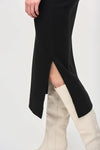 Joseph Ribkoff- Sweater Knit Midi Skirt