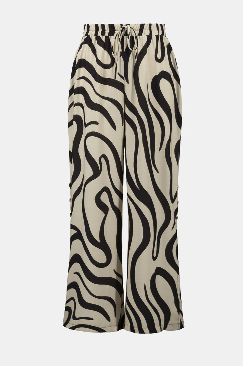 Joseph Ribkoff - Gauze Abstract Print Pant