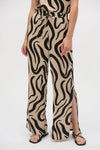 Joseph Ribkoff - Gauze Abstract Print Pant