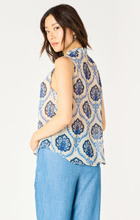 DEX- Smocked Shoulder Blouse