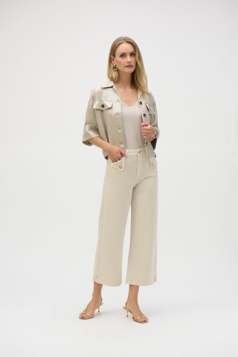 Joseph Ribkoff- Stretch Culotte Jeans