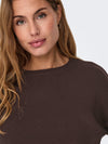 Only Anny Cropped O-Neck Sweater