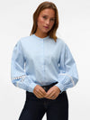 Vero Moda Janni Tape Long Sleeve Blouse