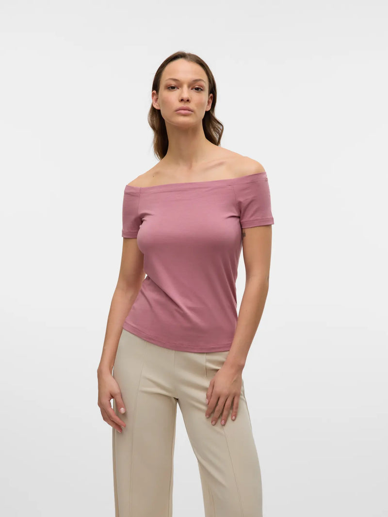 Vero Moda Panda Off-Shoulder Top