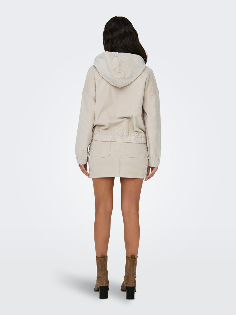 Only Kenzie Corduroy Hooded Jacket