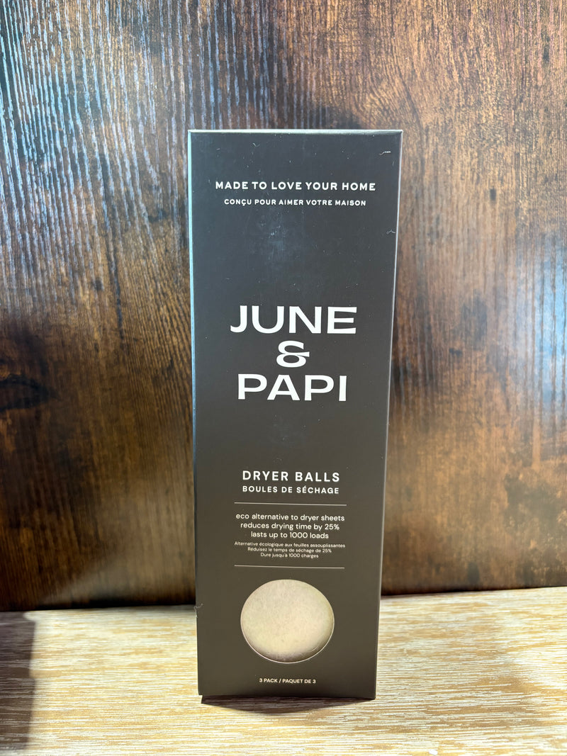 JUNE & PAPI Dryer Balls