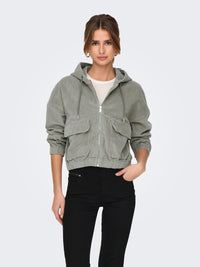 Only Kenzie Corduroy Hooded Jacket