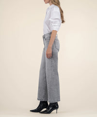 KUT- Meg High Rise Wide Leg - Stride Grey