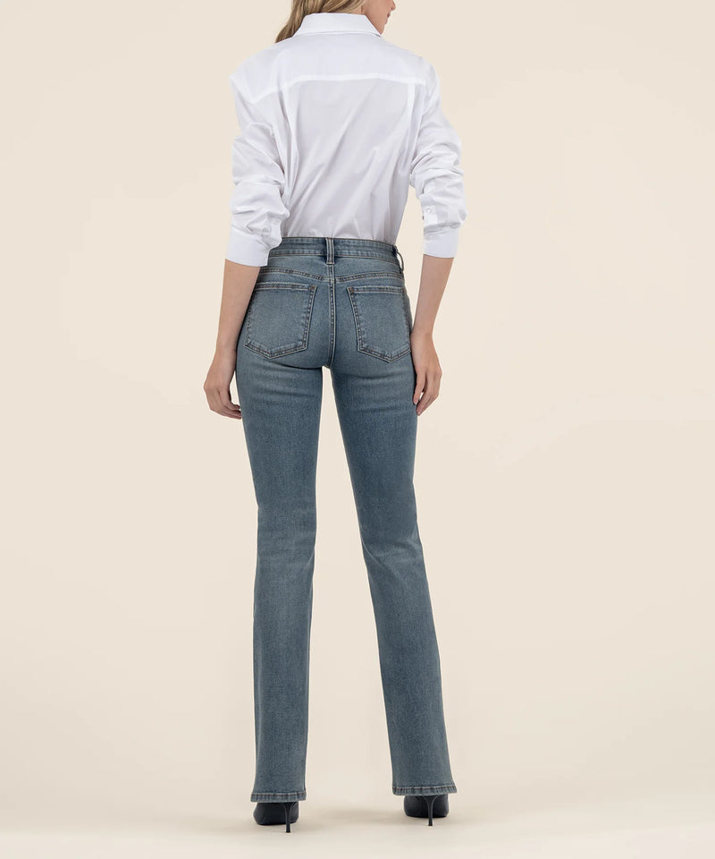 KUT- Natalie Mid Rise Bootcut Jean - Worthy