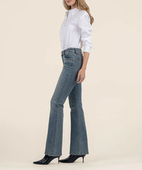 KUT- Natalie Mid Rise Bootcut Jean - Worthy