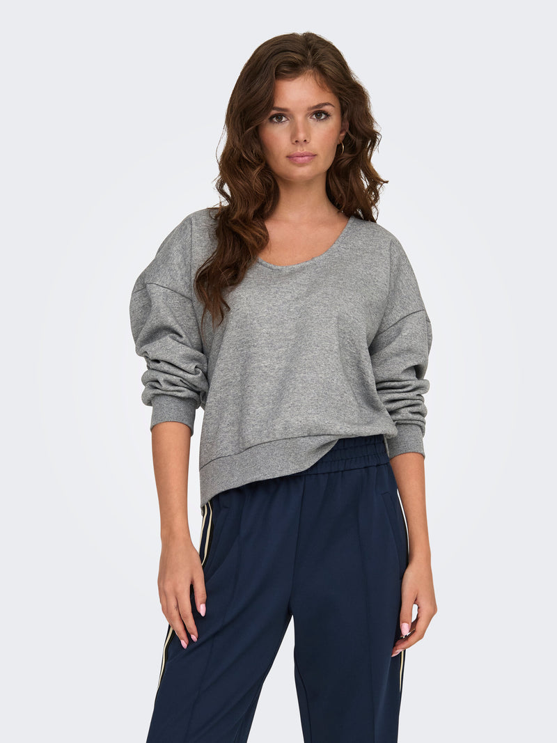 Only Lari Cutout Back Sweater