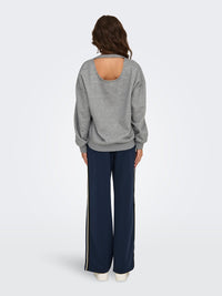 Only Lari Cutout Back Sweater