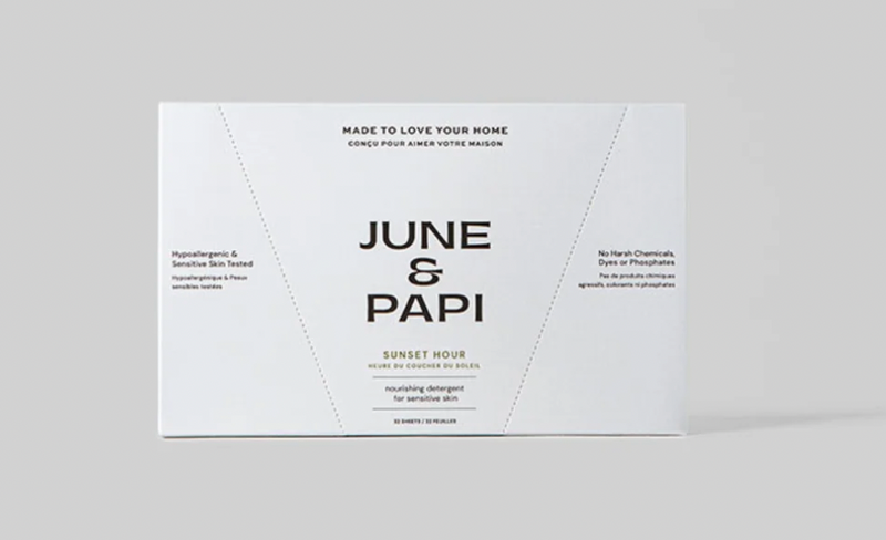 JUNE & PAPI Laundry Detergent Sheets