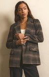 Z Supply- Kingston Relaxed Plaid Blazer