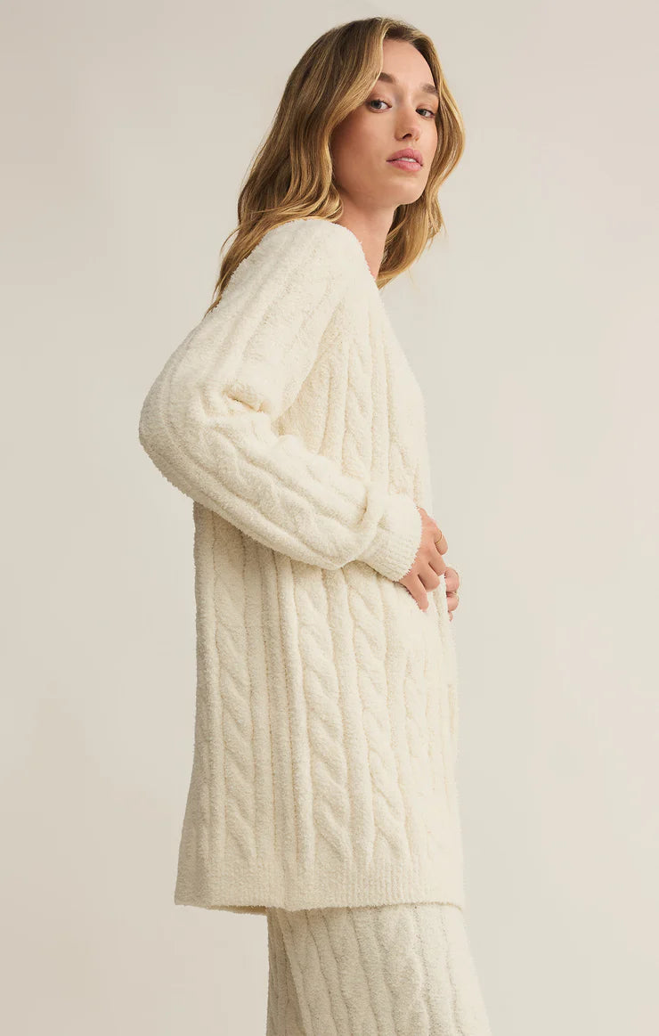 Z Supply- Cate Cable Knit Cardigan