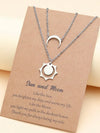 Sun and Moon Necklace