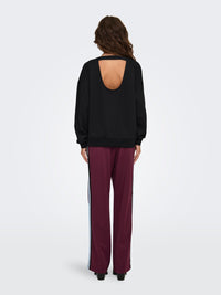 Only Lari Cutout Back Sweater