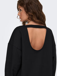 Only Lari Cutout Back Sweater