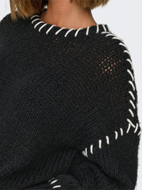 Only Denise O-Neck Knit Sweater