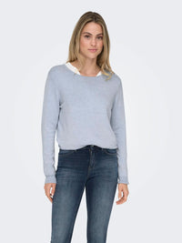 Only Venice Life O-Neck Knit Sweater