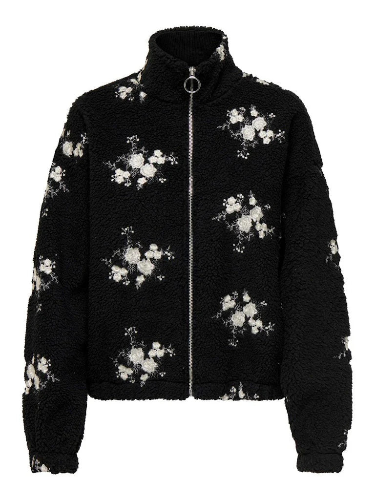 Only Valentina Zip Teddy Jacket