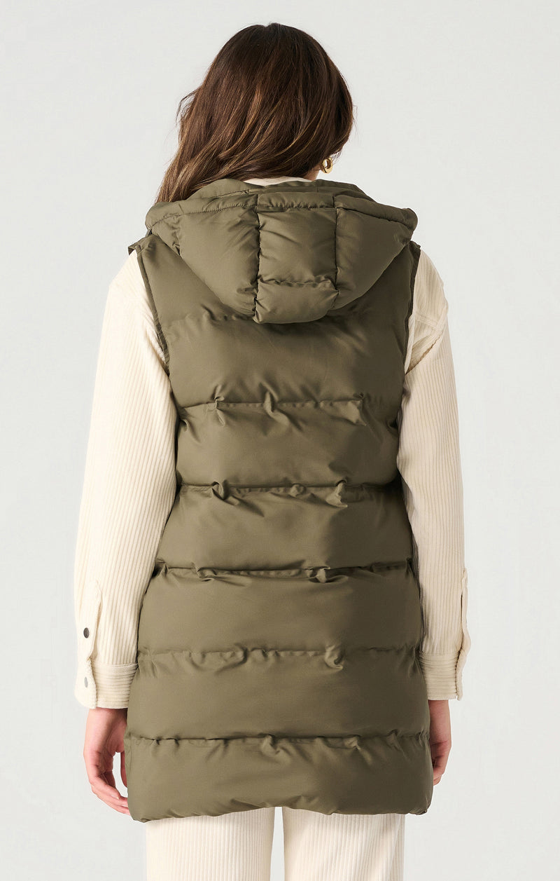 DEX- Hooded Puffer Vest