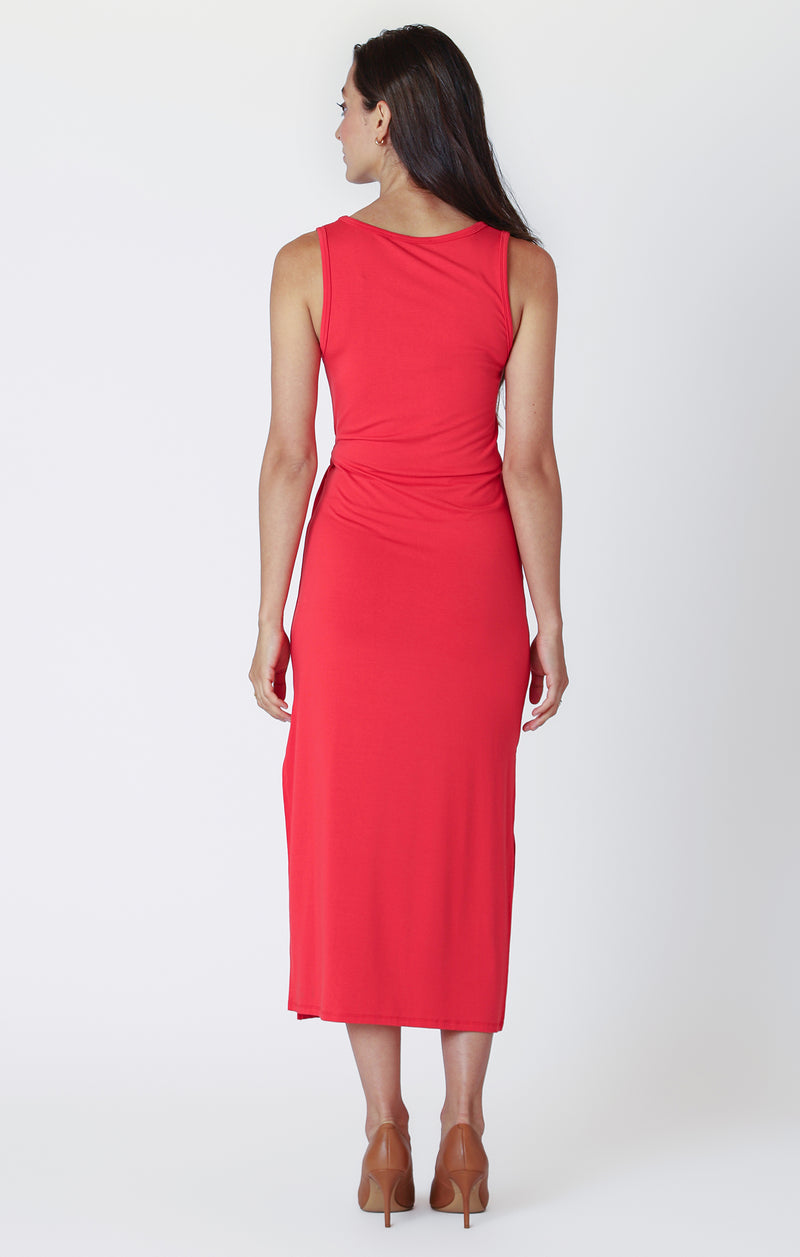 DEX- Knot Detail Midi Dress