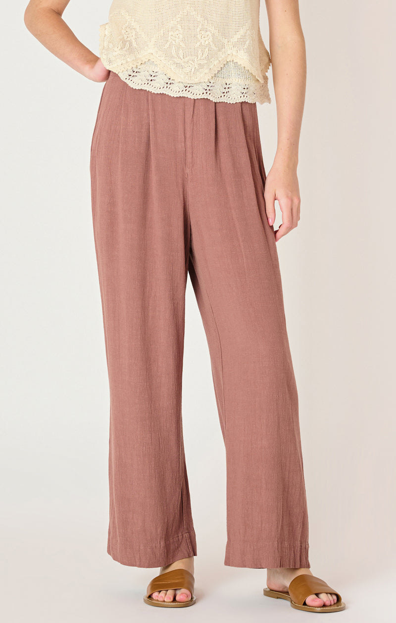 DEX- Wide Leg Linen Pant