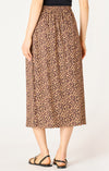 Dex- Button Front Midi Skirt