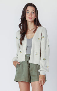 DEX- Embroidered Cardigan