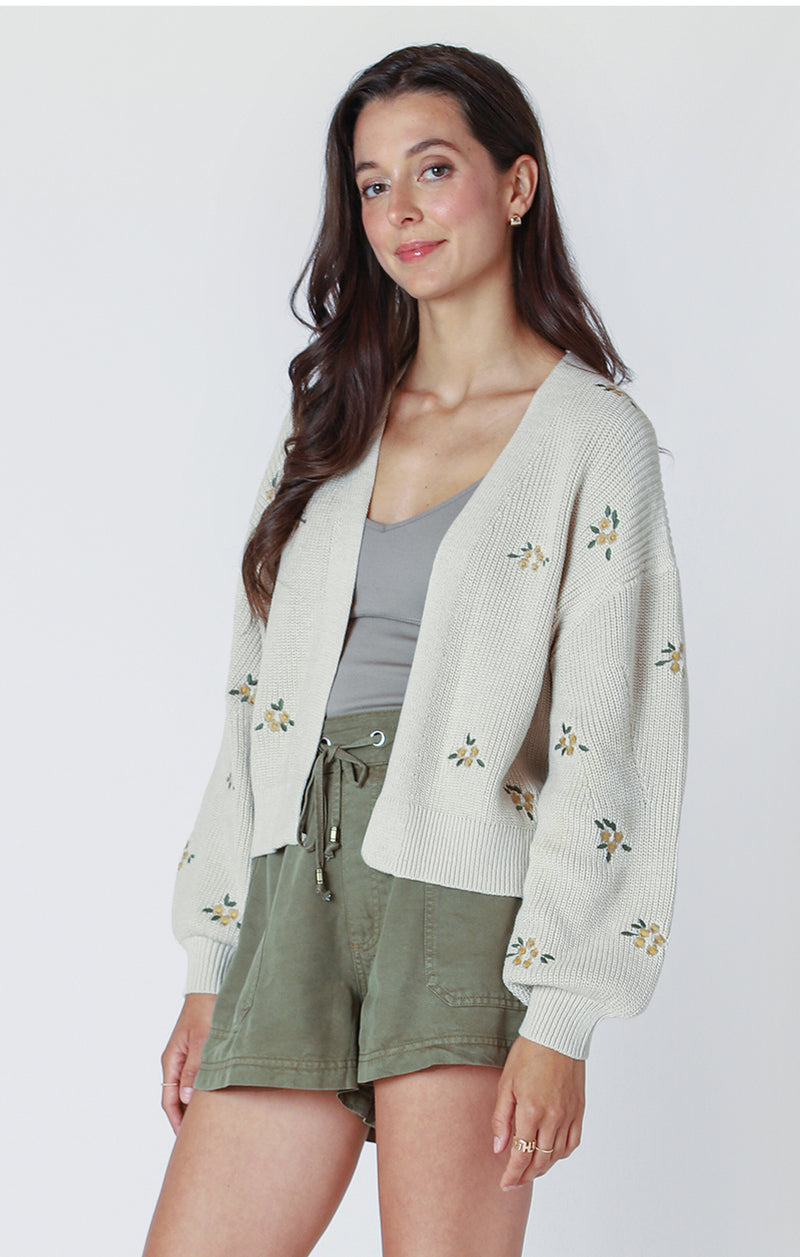 DEX- Embroidered Cardigan