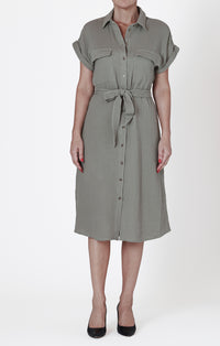 DEX- Utility Shirt Dress