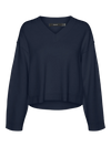 Vero Moda Gold V-Neck Pullover Sweater